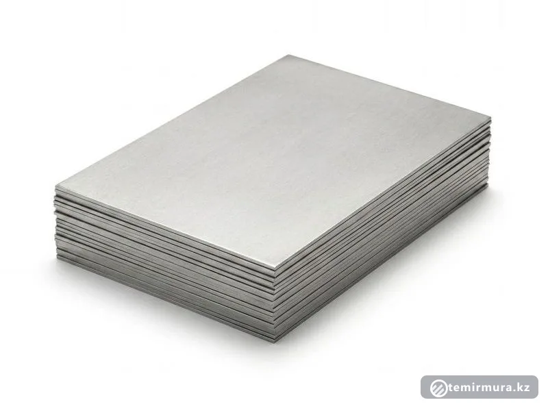 Титановый лист 3В 0,3х1200х500 мм ГОСТ 22178-76 — 0,3×1200×500 мм, склад TEMIR MURA